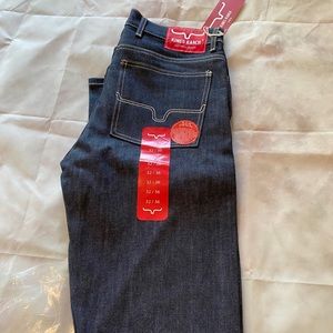 NWT Kimes Ranch raw denim jeans